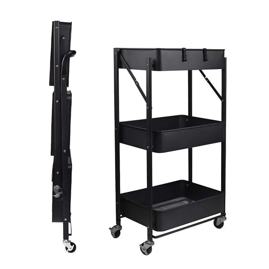 Carro Organizador Plegable 3 Pisos