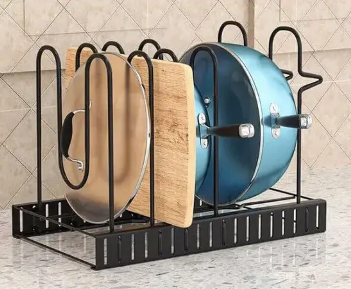 Organizador Ajustable de Ollas y Sartenes