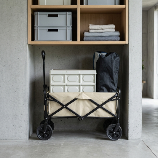 Carrito Multiusos Plegable Para el Hogar