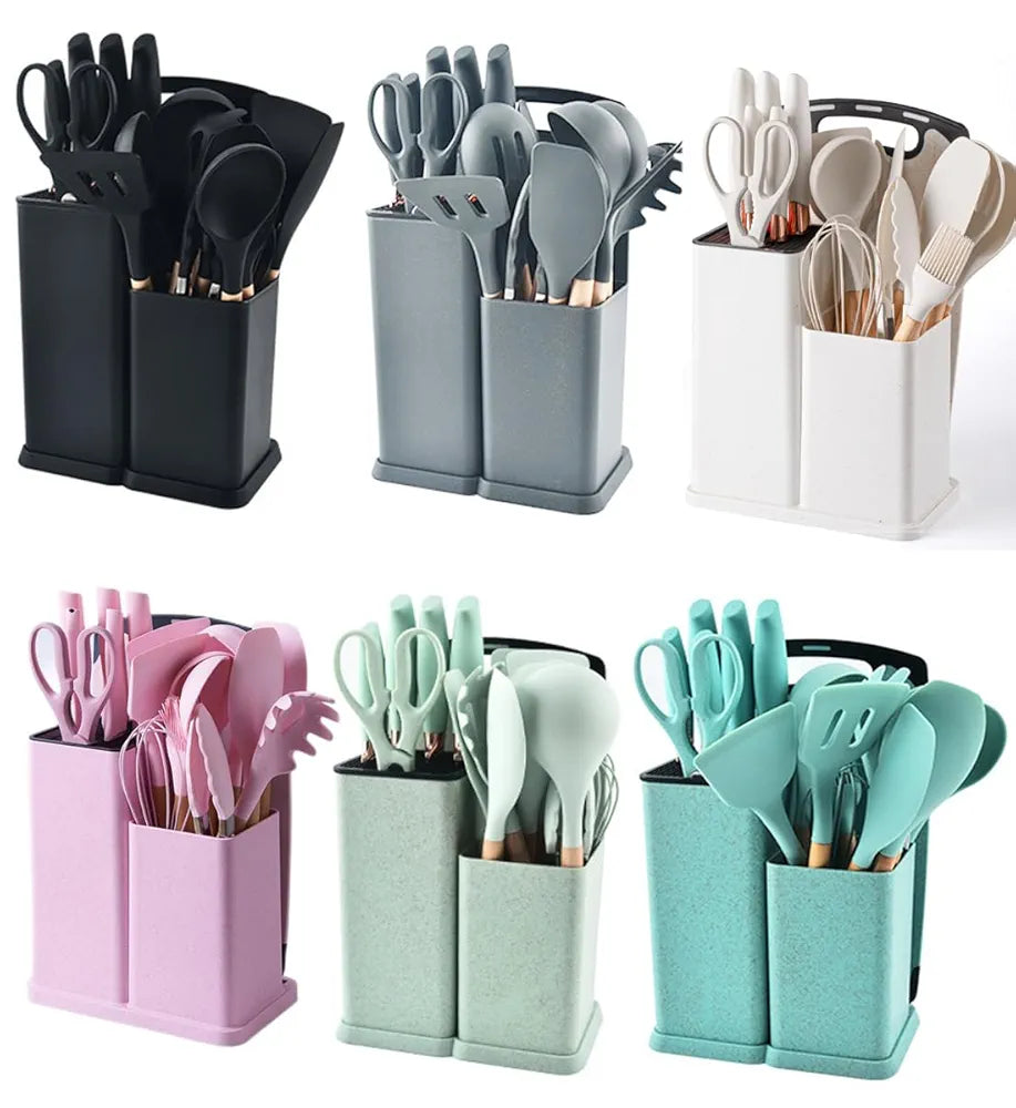 Set Inteligente de 19 Utensilios de Cocina
