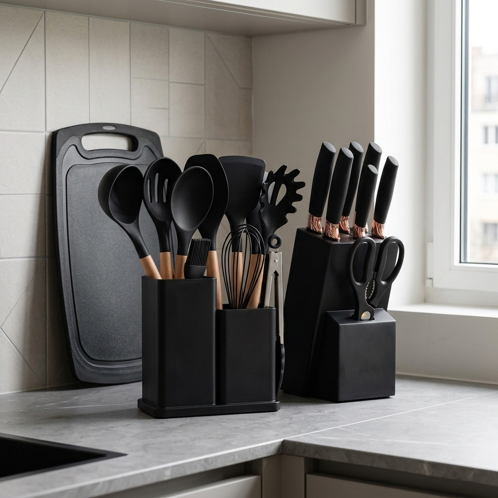 Set Inteligente de 19 Utensilios de Cocina