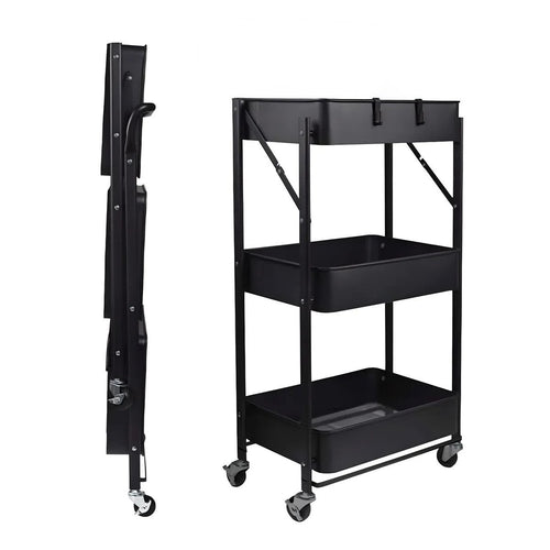 Carro Organizador Plegable 3 Pisos