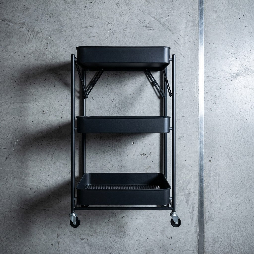 Carro Organizador Plegable 3 Pisos