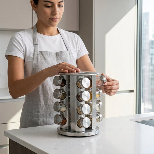 Especiero Giratorio para Cocinas Pequeñas