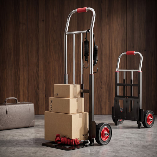 Carrito de Carga y Mudanzas Plegable Multiuso