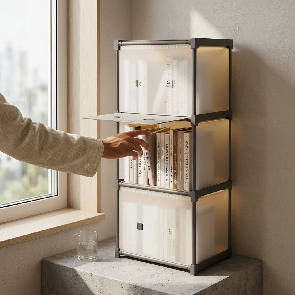 Organizador Apilable de 3 Niveles