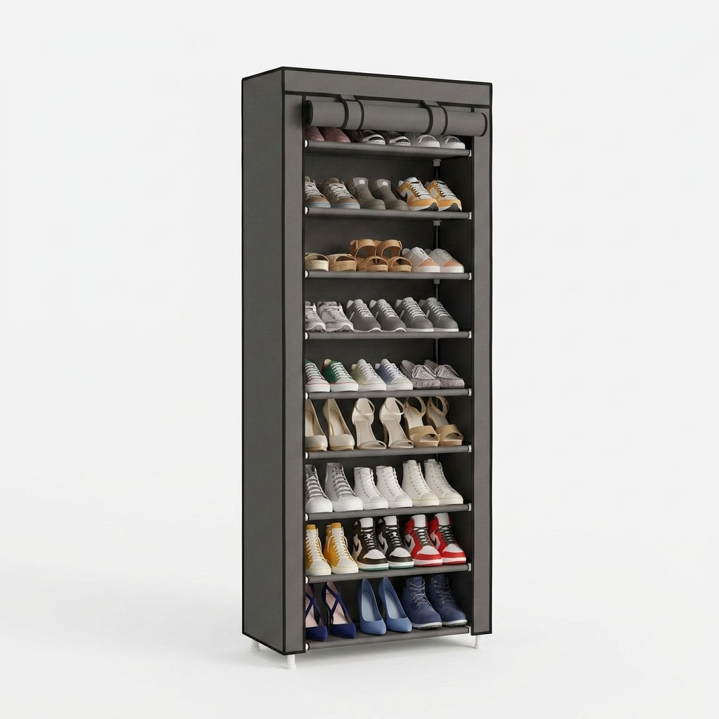 Zapatero vertical de 10 niveles