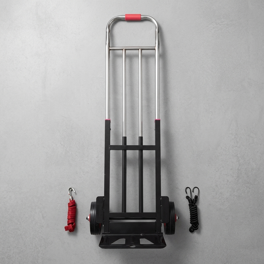 Carrito de Carga y Mudanzas Plegable Multiuso