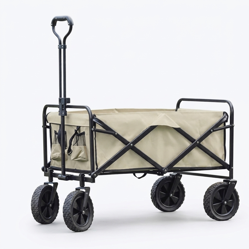 Carrito Multiusos Plegable Para el Hogar