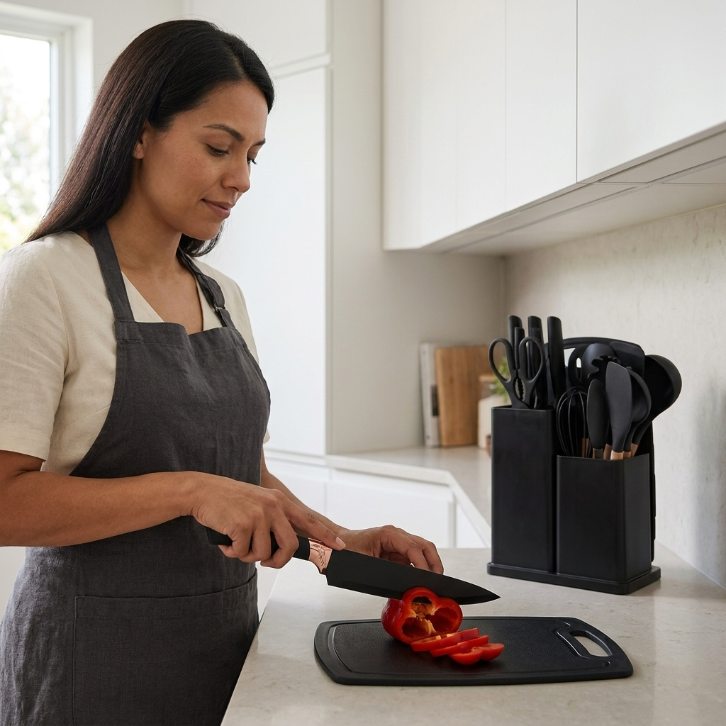 Set Inteligente de 19 Utensilios de Cocina